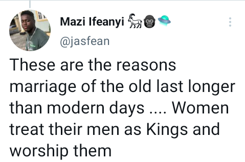 a Nigerian man says